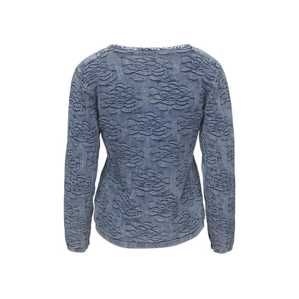 Waterville Long Sleeve Cardigan - Sky Wash Mode – Bild 2