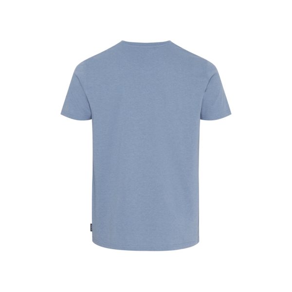Jappe Round Neck Organic cotton tee - Coastal Blue Verkauf – Bild 2