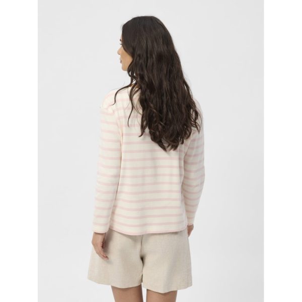 Claudia T-shirt - Rose Pastel Stripe Im Angebot – Bild 3