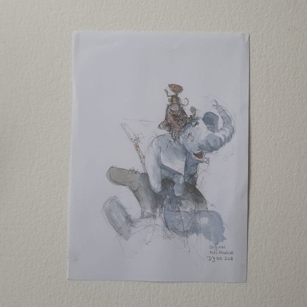 Dj00268 Original drawing Verkauf – Bild 2