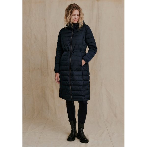 Sabel Coat - Navy Zu verkaufen