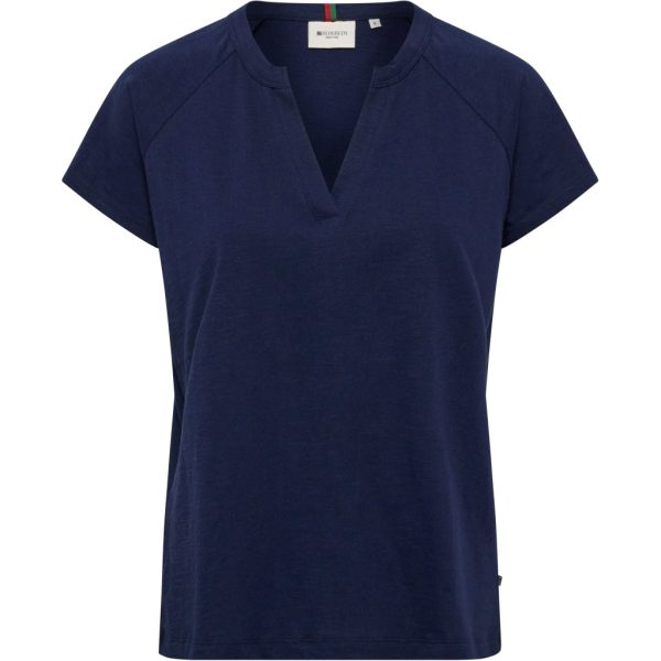 Charlot Tee - Navy Im Angebot