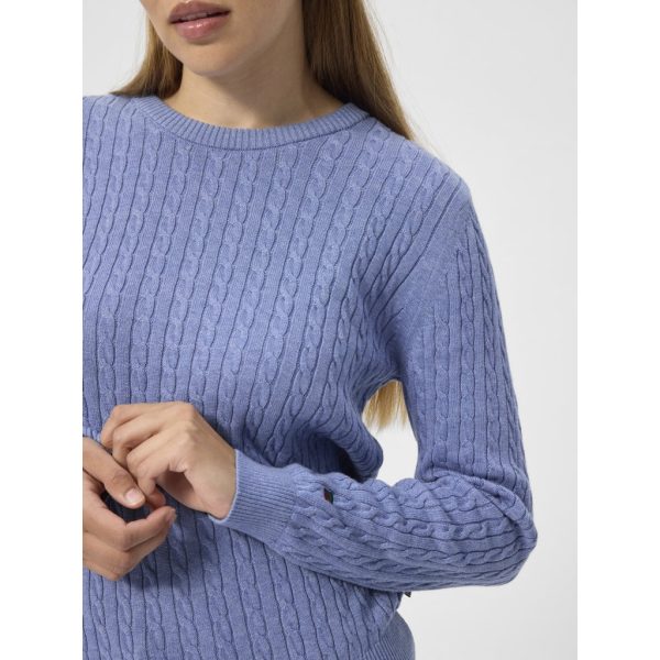 Susan Cable strik - Mid Blue Melange Jetzt online – Bild 5