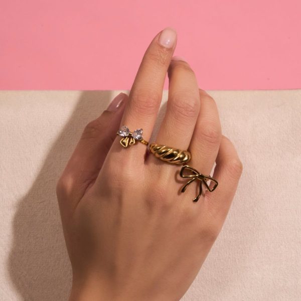Everyday Bold Ring 18K Gold Plated Im Angebot – Bild 2