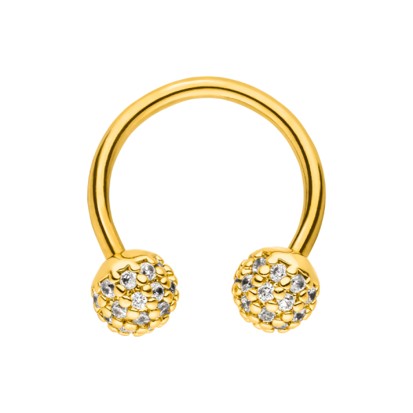 Abbaddon Hufeisen 18K Vergoldet Angebot