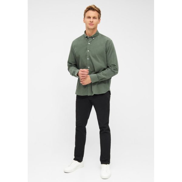 Lester Baby Cord Shirt - Dark Green Online – Bild 4