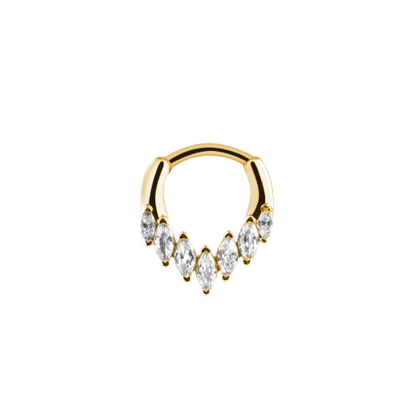 Victoria Pave Clicker Piercing Mode