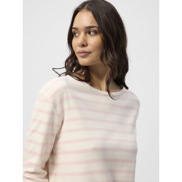 Claudia T-shirt - Rose Pastel Stripe Im Angebot – Bild 4