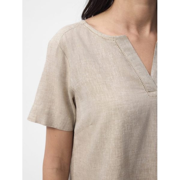 Alexia Shirt - Ligth Sand Melange Online-Schn?ppchen – Bild 4