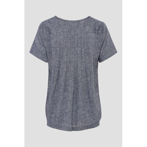 Alexia Shirt - Navy Melange Online – Bild 2