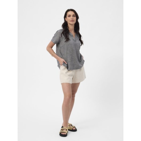 Alexia Shirt - Black Melange Zu verkaufen – Bild 3