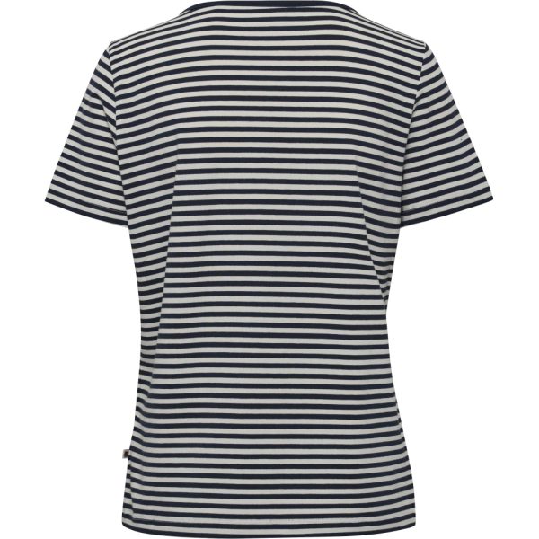 Cecilie Tee - Dark Navy Stripe Mode – Bild 2