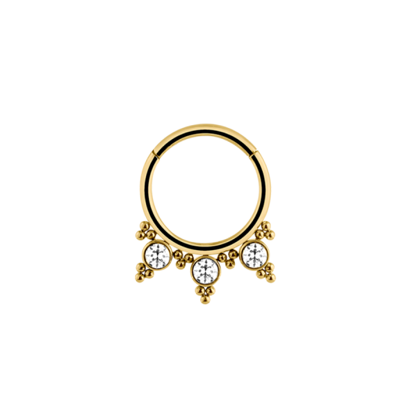 Ball Victoria Clicker Piercing Gold Rabatt
