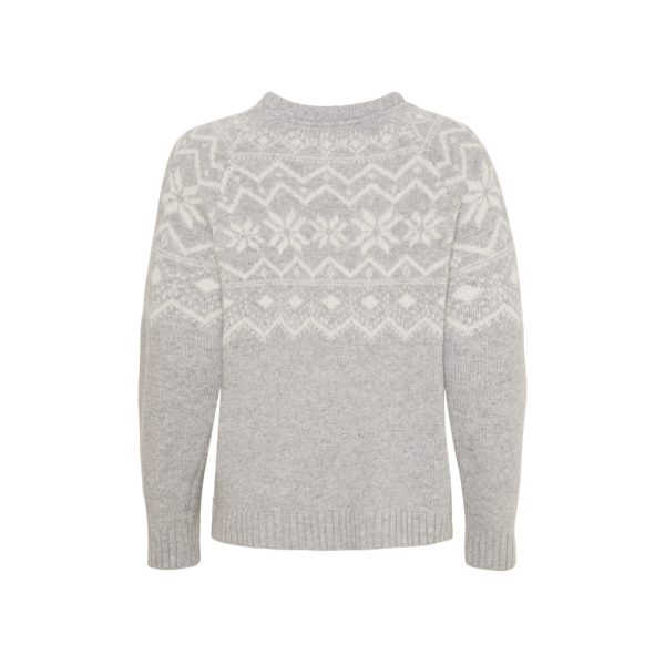 Tonja Knit - Grey Melange Im Angebot – Bild 2