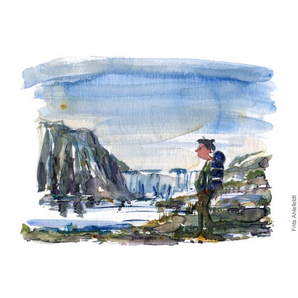 Dj00247 Original watercolor Rabatt
