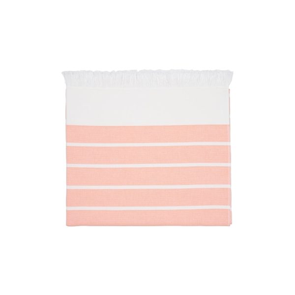Nissi Beach Towel - Bright Orange   White Online