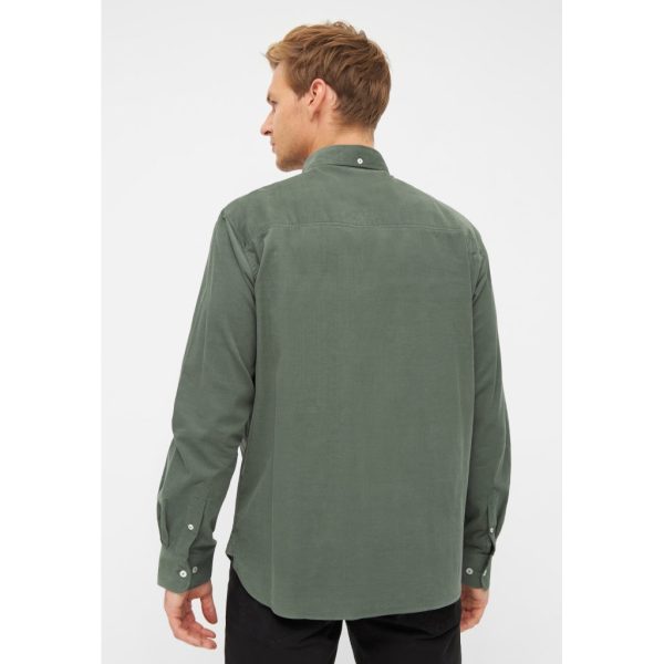 Lester Baby Cord Shirt - Dark Green Online – Bild 2
