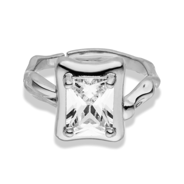 Meltdown Baguette Ring 14K Vergoldet Jetzt online – Bild 5
