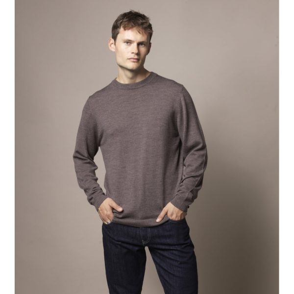 Roger Knit - Brown Melange Online-Schn?ppchen