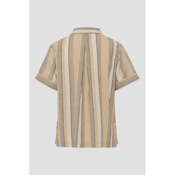 Asa Shirt - Light Sand Stripe Schn?ppchen – Bild 3