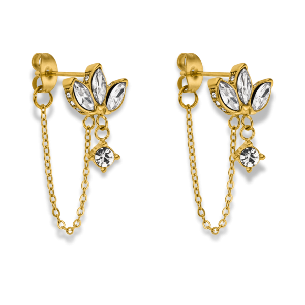 Limitless Sky Lotus Ohrstecker 14K Vergoldet Online-Verkauf