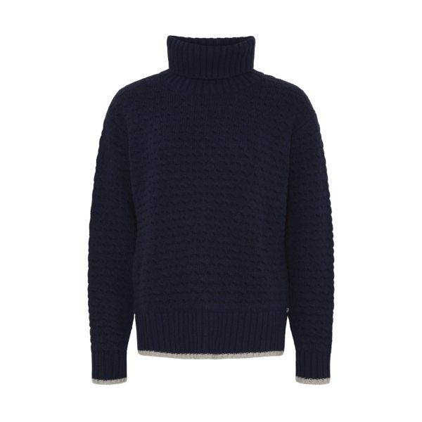 Lotte Roll Neck - SR Navy Online-Schn?ppchen