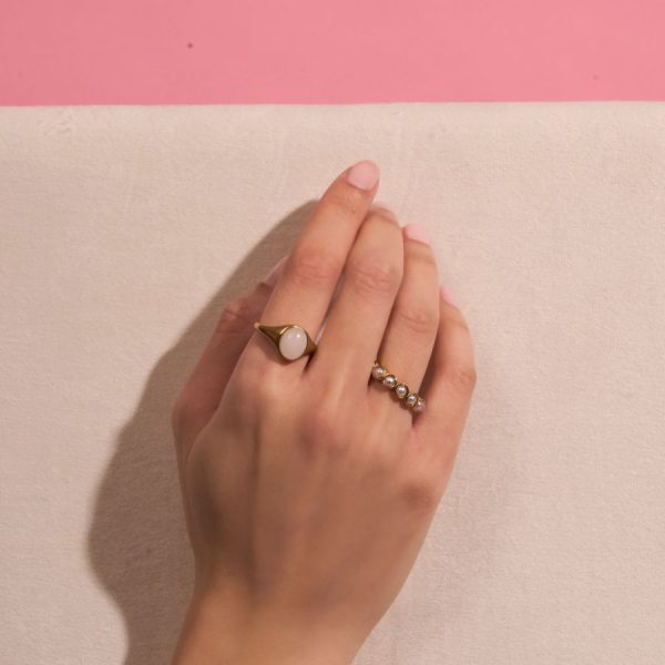 Abbaddon Lucky Ring 14K Vergoldet Verkauf – Bild 2