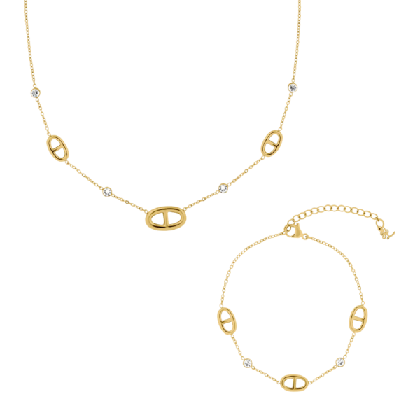 Deluxe Set 14K Vergoldet Angebot