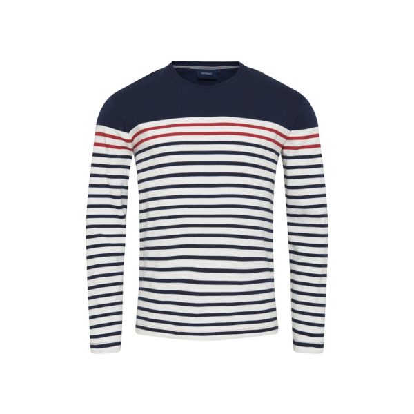 Louie T-shirt - SR Navy SR Red Pearl Rabatt