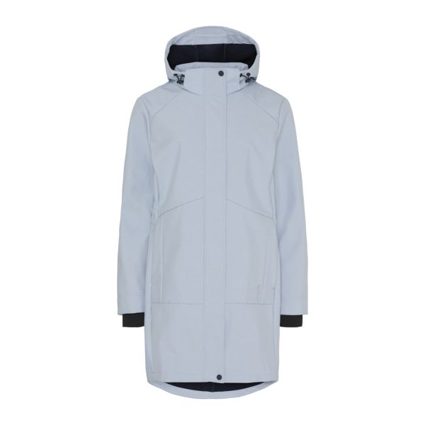 Adie Softshell Coat - Cashmere Blue Zu verkaufen