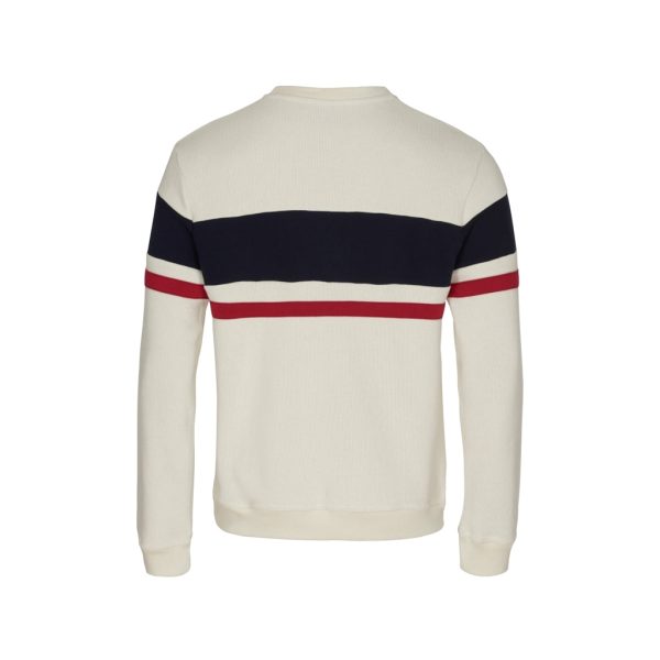 Miki Retro Long Sleeve Sweater - Pearl Online-Verkauf – Bild 2