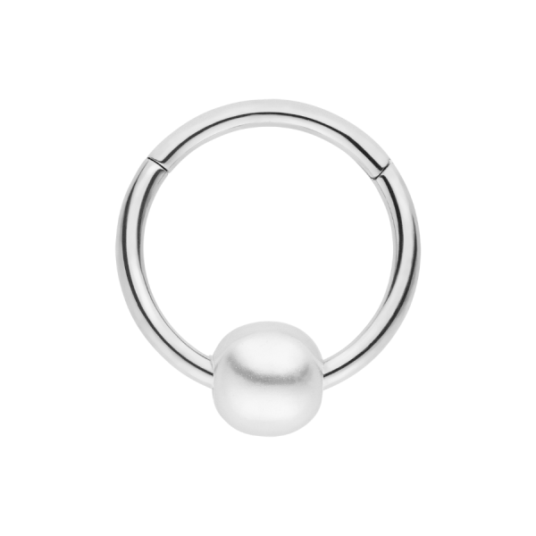 Pearl Clicker Piercing 18K Vergoldet Online-Schn?ppchen – Bild 5