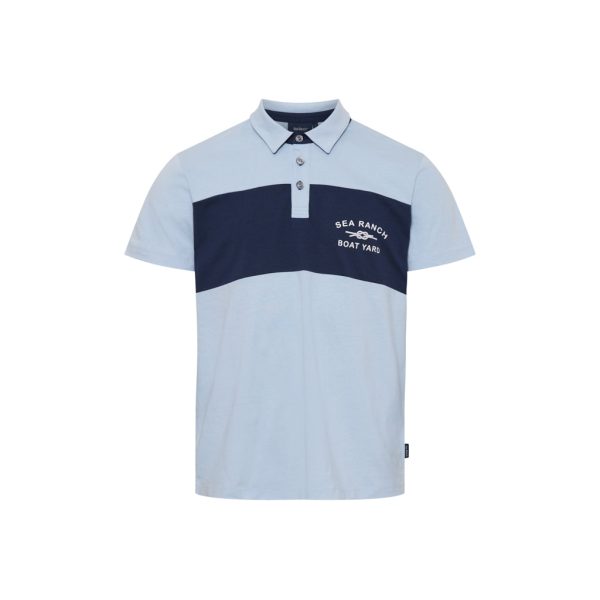 Pelle Jersey Polo - Kentucky Blue Im Angebot