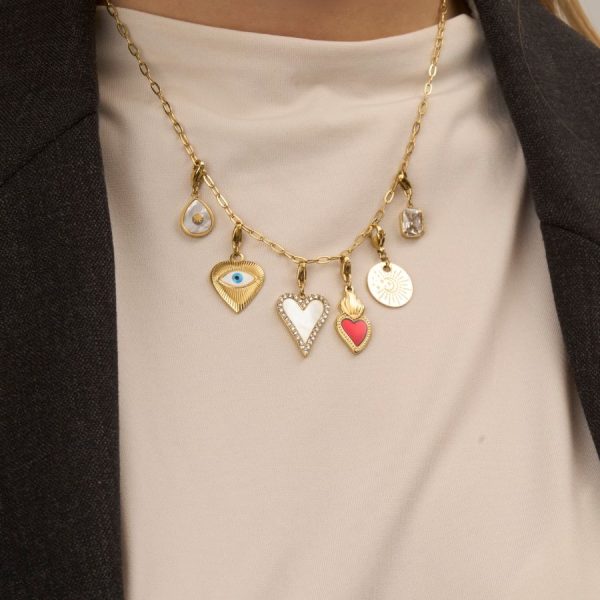 Flaming Heart Charm Verkauf – Bild 2