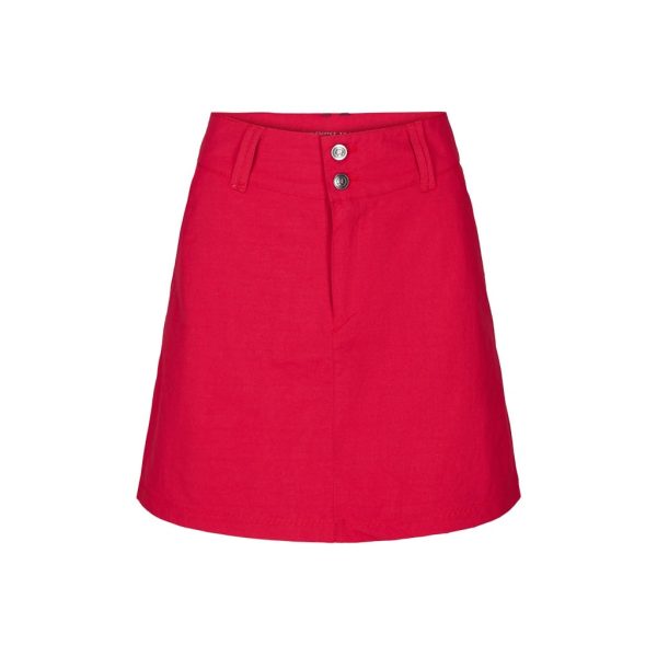 Sabrina Skirt with Inner Shorts - Red Im Angebot