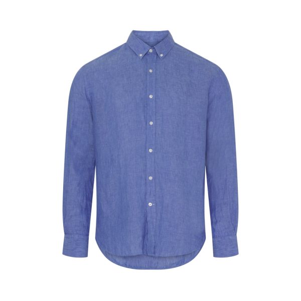 Hyeres Long Sleeve Shirt - Monaco Blue Im Angebot