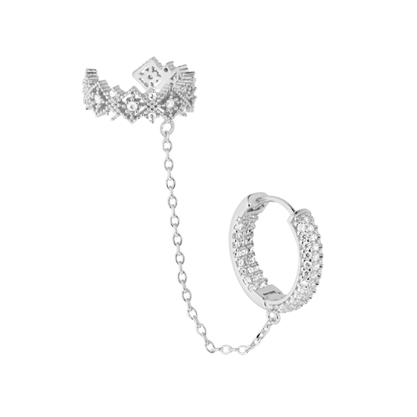 Abbaddon Bold Pave Earcuff Huggie Im Angebot – Bild 4