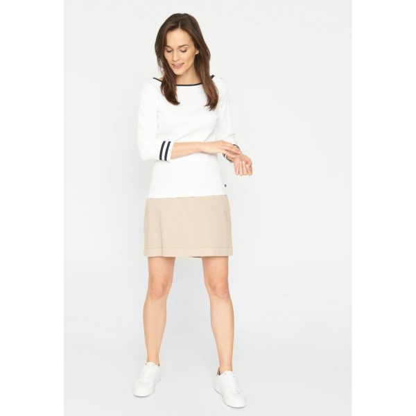 Charlotte Long Sleeve Tee - White Mode – Bild 4