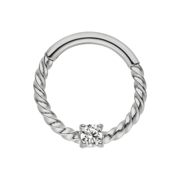 Stone Twist Clicker Piercing Online-Schn?ppchen – Bild 3