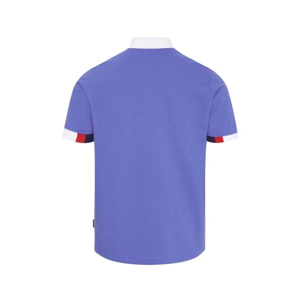 Thom Short Sleeve Polo - Blue Online – Bild 2