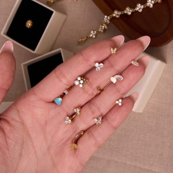Trinity Labret Piercing - Titan Jetzt online – Bild 2