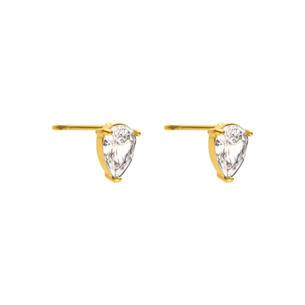 Teardrop Ohrstecker 14K Vergoldet Online