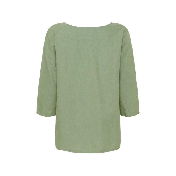 Corrie 3 4 Sleeve Tee - Hedge Green Im Angebot – Bild 2
