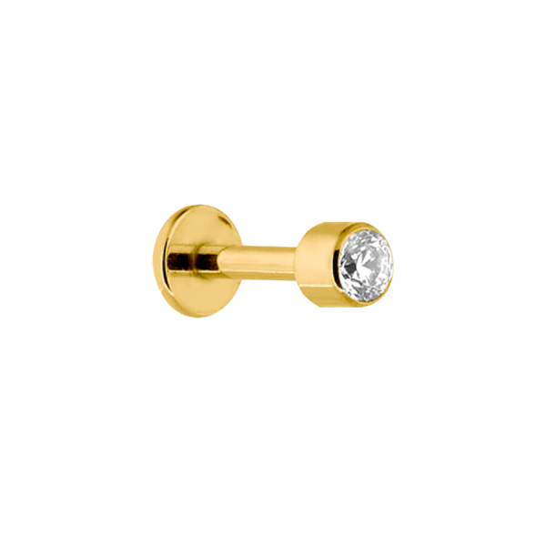 Pave Crystal Labret Piercing Rabatt