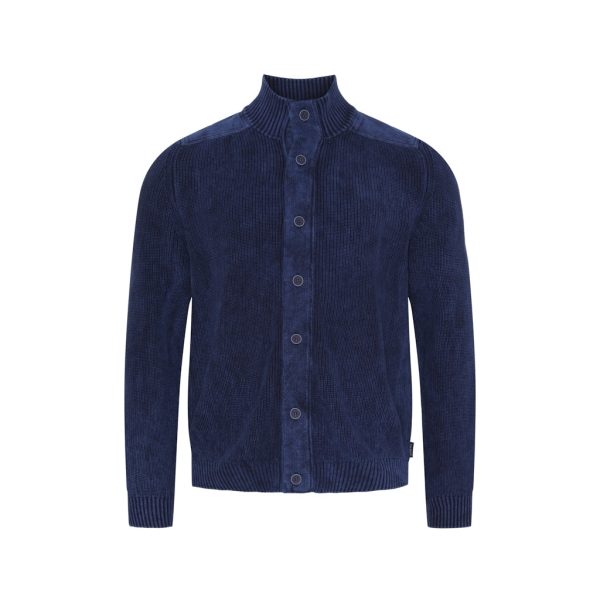 All Knit Cardigan - Blue Online-Verkauf