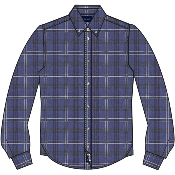 Carson Shirt - SR Navy   White Check Jetzt online – Bild 2