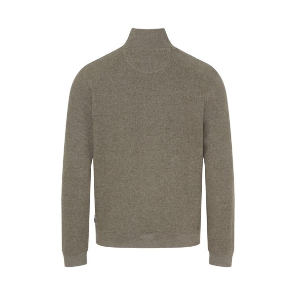 Cromwell 3XL-4XL Half Zip Sweater - Castanho Online-Schn?ppchen – Bild 2