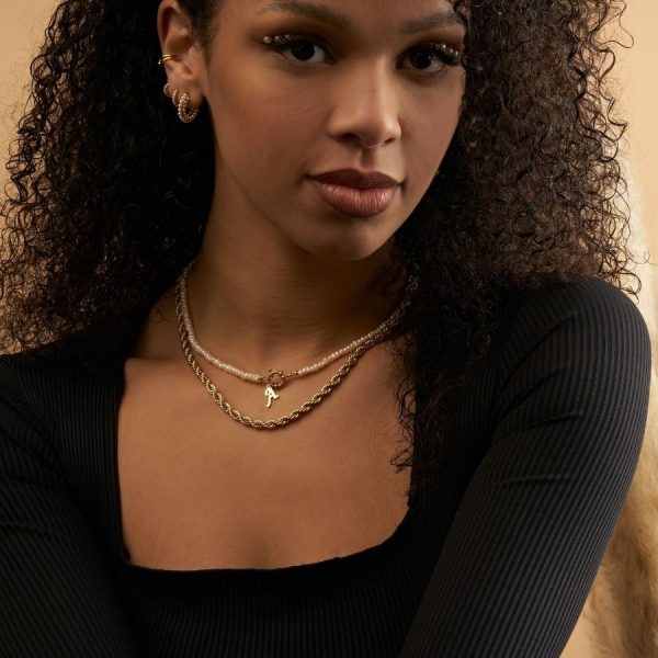 Bold Twisted Kette 14K Vergoldet Angebot – Bild 3