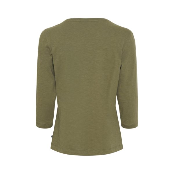 Kaya 3 4 length Sleeve Tee - Army Grøn Zu verkaufen – Bild 2
