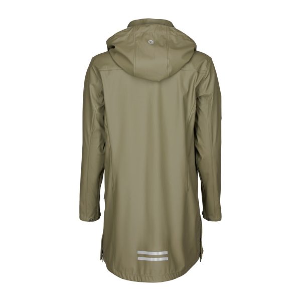 Brooke Solid Raincoat - Light Olive Online-Verkauf – Bild 2